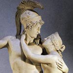 Sculpture: Venus and Mars