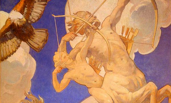 From Chiron and Achilles, John Singer Sargent